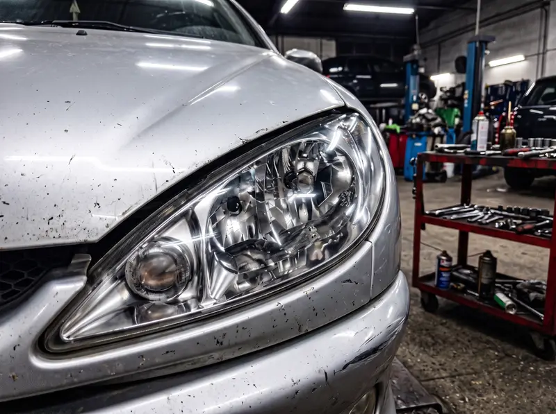 Headlight polished